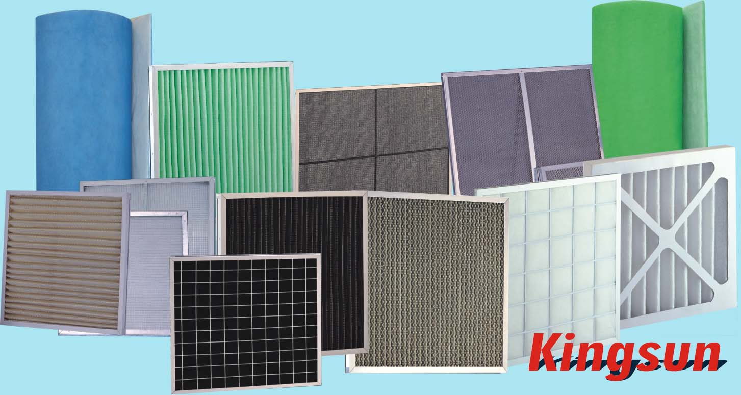 初效空氣過(guò)濾器和濾料